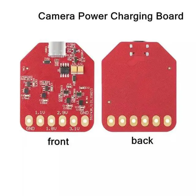 Alt view image 3 of 3 - Camera Power Charging Board Replacement PCB Module For CCTV IP Camera Power Supply Maintenance Accessory DIY Fix Parts