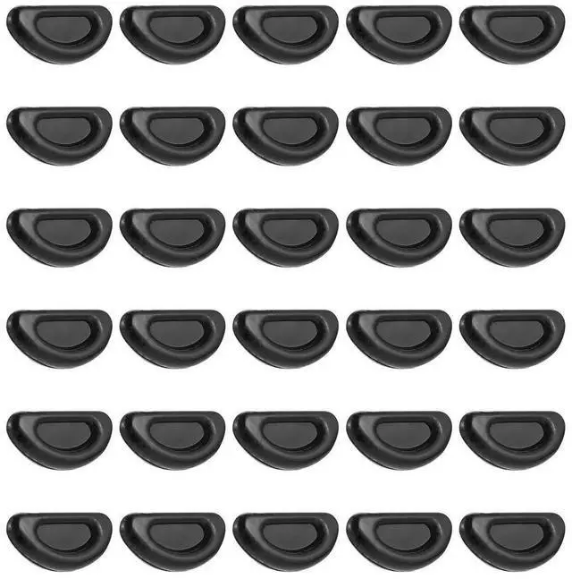 Main image of 15Pairs High-Durability Non-Slip Silicone Nose Pads for Glasses Eyeglasses Sunglasses Improved Nose Bridge Fit Anti-Slip
