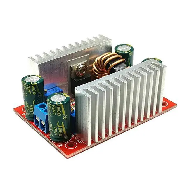Alt view image 2 of 3 - DC 400W 15A High-power Step-up Boost Converter Constant Current Power Supply Module LED Driver Voltage Charger Step Up Module