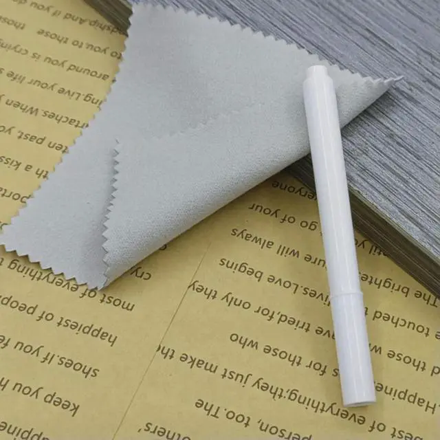 Alt view image 3 of 6 - 20Pcs White Erasable Chalk Markers Water Based Liquid Markers for Glass Whiteboard Chalkboard Smooth Clear