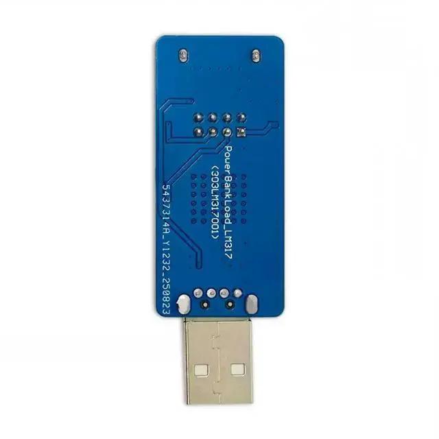 Alt view image 3 of 6 - USB Electronic Load Board USB Power Bank Virtual Load Anti-shutdown Module Onboard LM317 Power Chip with LED Indicator Light