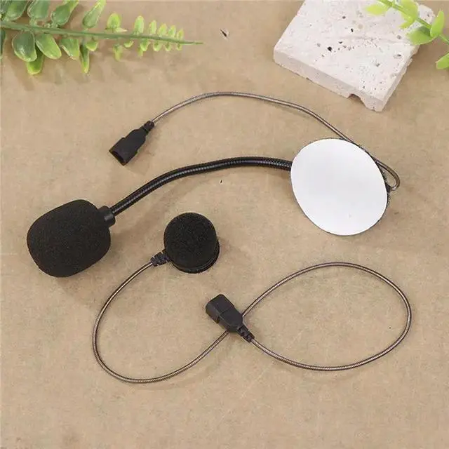 Alt view image 2 of 3 - High-Definition For Cardo Freecom/Spirit Motorcycle Helmet Bluetooth Intercom Soft/Hard Wire Microphone Noise Isolation Har