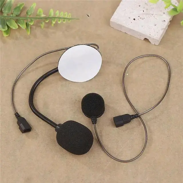 Alt view image 3 of 3 - High-Definition For Cardo Freecom/Spirit Motorcycle Helmet Bluetooth Intercom Soft/Hard Wire Microphone Noise Isolation Har
