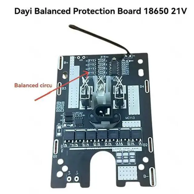 Alt view image 3 of 3 - Circuit Protection Board For DartA3 10Core Box Case 7MOS 3-Alloy Equalizer