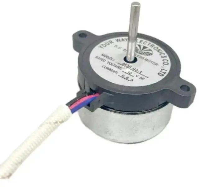 Alt view image 2 of 3 - 2000RPM 3830 External Rotor Brushless Motor 37.6mm DC 12V Cross Flow Fan/Tower Fan Mute Brushless Motor
