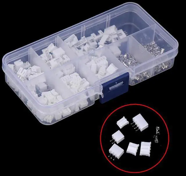 Alt view image 2 of 3 - 300pcs PH2.0 2P 3P 4 pin 2.0mm Pitch Terminal Kit JST Wire Connector Adaptor
