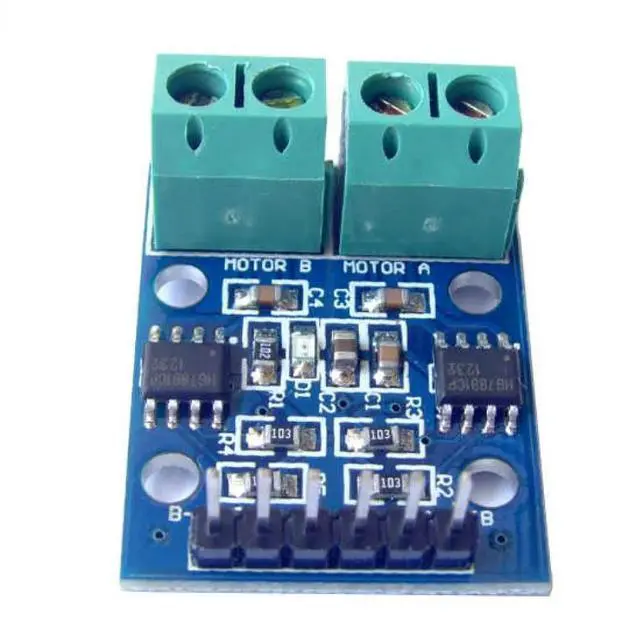 Alt view image 2 of 3 - HG7881 2-Channel Motor Drive Board DC2.5-10V Motor Drive Module for 2 DC Motor/4-wire 2-phase Stepping Motor