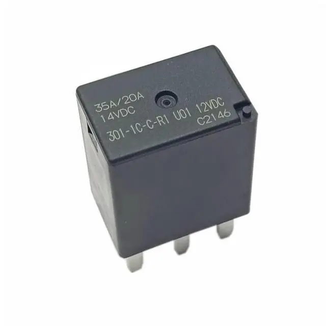 Main image of Micro 280 Automotive Relay 1PCS 12V DC 301-1C-C-R1 U01 35A 5 Feet SPNO & SPDT Contact Automotive Relay