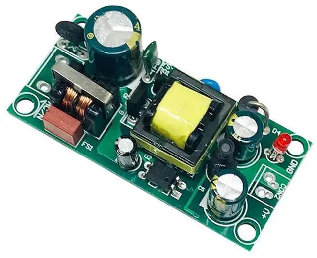 Alt view image 2 of 6 - 5V 2A Isolated Power 220V to 5V Switch Low Ripple Step Down Converter Bare Circuit Board AC-DC Switching Power Supply Module