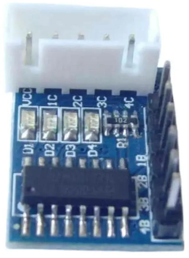Alt view image 3 of 3 - ULN2003 Mini Stepper Motor Drive Module Motor Drive Board XH-5P Interface Five-wire Four-phase For 28BYJ-48