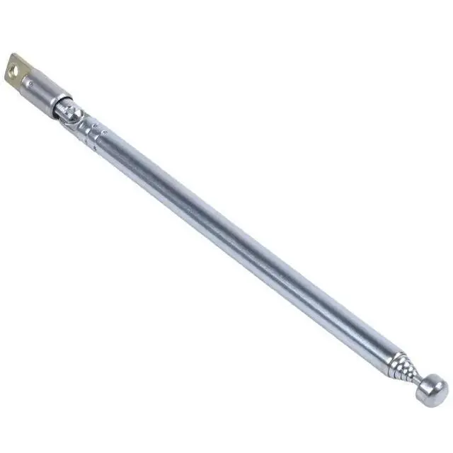Alt view image 3 of 3 - 20X Replacement 49Cm 19.3Inch 6 Sections Telescopic Antenna Aerial For Radio TV