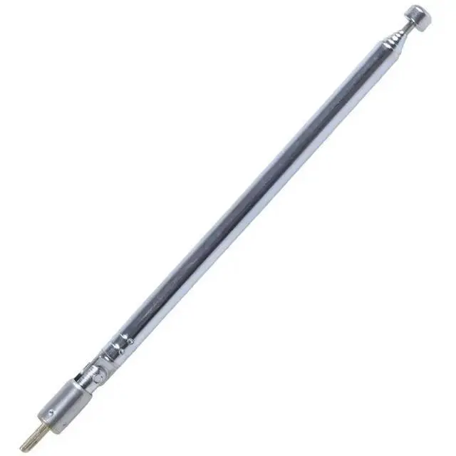 Alt view image 2 of 3 - 20X Replacement 49Cm 19.3Inch 6 Sections Telescopic Antenna Aerial For Radio TV