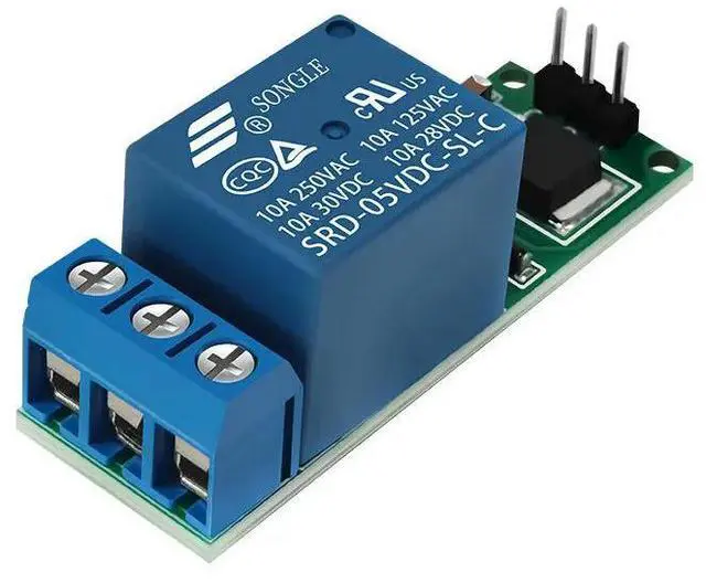 Alt view image 3 of 3 - DC 6-24V Latching Relay Flip-Flop Module Bistable Self-locking 1 Channel Relay Module for