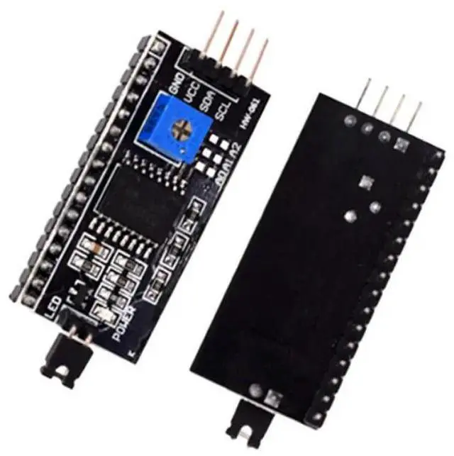 Alt view image 2 of 3 - 3-6V IIC I2C TWI SPI Serial Interface Board Port LCD2004 LCD1602 Adapter Plate LCD Adapter Converter Module PCF8574 for