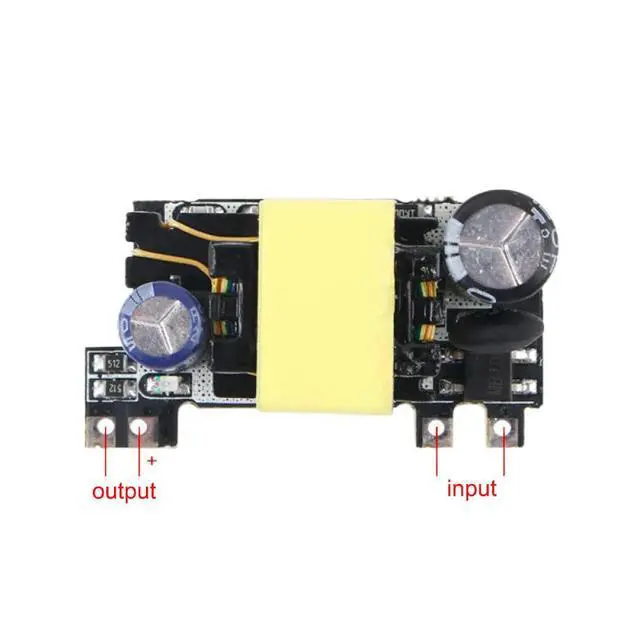 Alt view image 3 of 3 - 24V 0.5A Switching Power Supply Module AC/DC-DC Converter 85-265V to 24V 10W Step-down Power Board with Short-circuit Protection