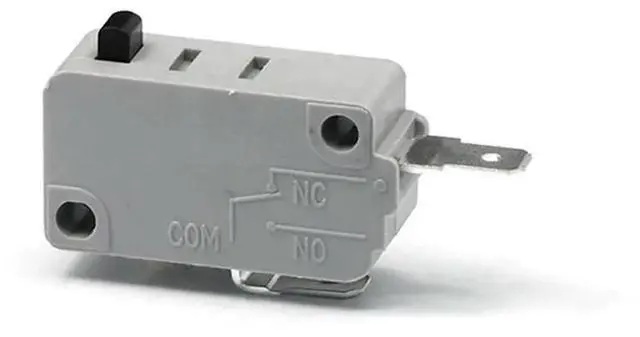 Alt view image 3 of 3 - 2PCS KW3A Micro Switch 125V/250V 16A Normally Open Switch 2 Pin Silver Contact Micro Switch for Microwave Oven Washing Machine