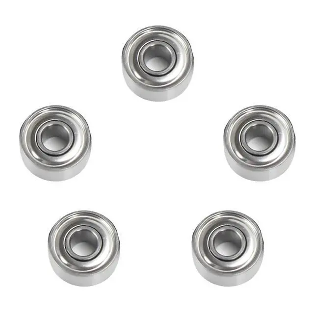 Alt view image 3 of 3 - 5PCS 693ZZ Miniature Bearing 3*8*4mm Steel High Speed Fan Motor Bearing Fan Motor Accessories