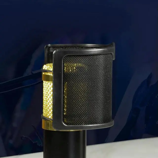 Main image of l Microphone Pop Filter Breathable Mesh Shield Pop Screen for Mic Recording Live Broadcast Singing Voice Over Accessories