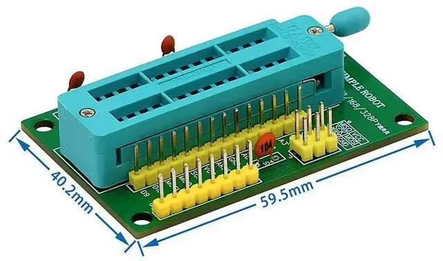 Main image of ATMEGA8 ATMEGA48 ATMEGA168 ATMEGA328P-PU DIP28 Small System Board Programmer System Board