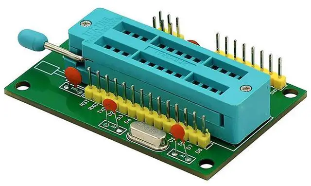 Alt view image 3 of 3 - ATMEGA8 ATMEGA48 ATMEGA168 ATMEGA328P-PU DIP28 Small System Board Programmer System Board