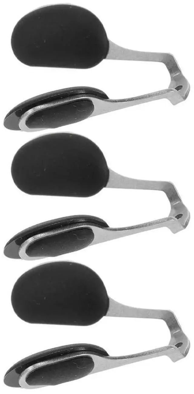 Alt view image 2 of 4 - 3Pcs Eyeglasses Nose Bridge Pad Screw Support Replacement Lightweight Comfortable Glasses Nose Pad Replacement