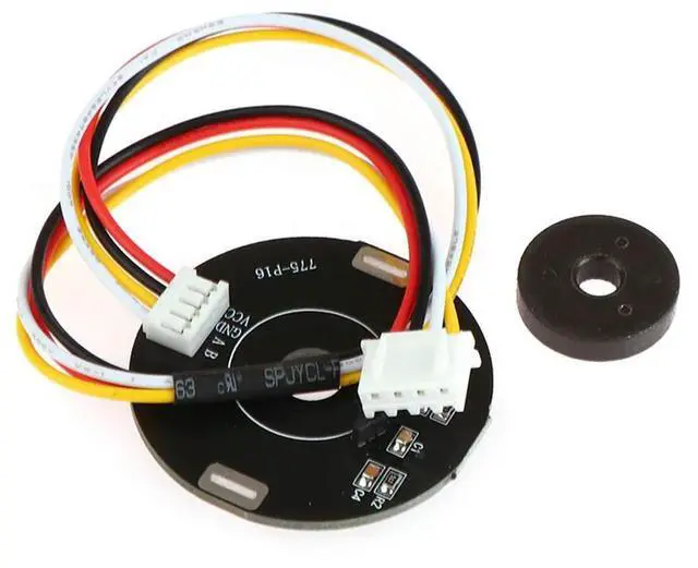 Alt view image 2 of 3 - 775-P16 Double Hall Magnet Encoder Code Plate Magnetic Induction Rotation Speed Direction Sensor Use To 775 DC Gear Motor