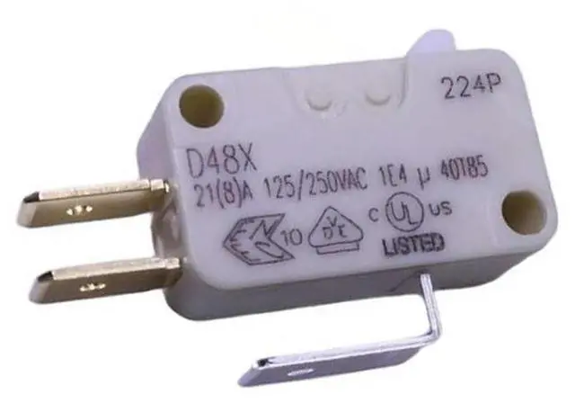 Alt view image 2 of 3 - D48X 3Pin Microswitch 21A High Current 250V AC Water Heater Limit Contact Switch 8A 125V AC Microswitch 1PCS