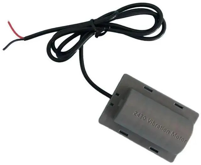 Alt view image 3 of 3 - 2430 Vibration Motor Waterproof DC12V 3W 0.35A 4500RPM Frog Feeding Massage Belt Chair Pillow Vibration Motor with Flat Base