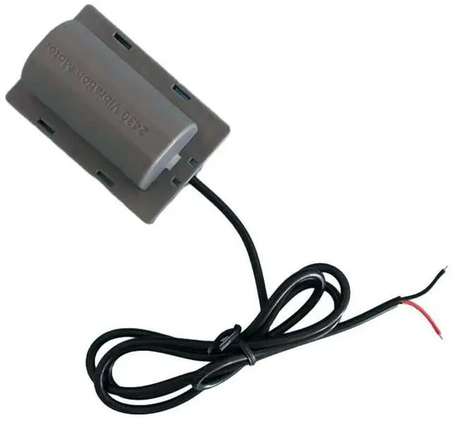 Alt view image 2 of 3 - 2430 Vibration Motor Waterproof DC12V 3W 0.35A 4500RPM Frog Feeding Massage Belt Chair Pillow Vibration Motor with Flat Base