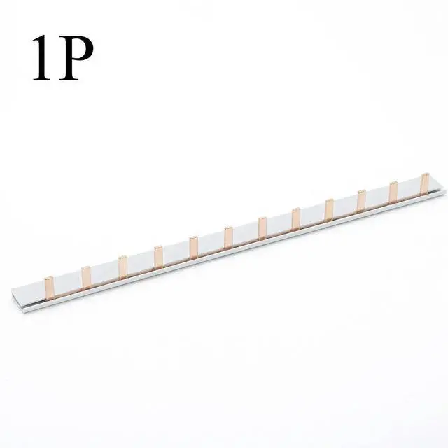 Main image of 1P Thick Copper Busbar for Distribution Box Circuit Breaker PIN TYPE MCB Connector Busbar Breaker Combing Terminals
