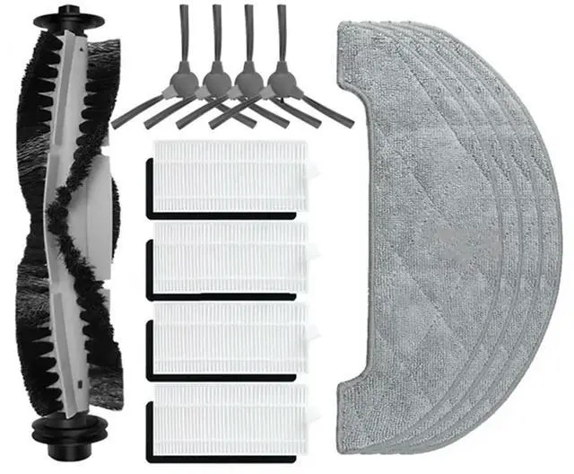 Main image of For Polaris PVCR 4105 WI-FI IQ Home Aqua Main Side Brush Filter Mop Cloth Robot Vacuum Cleaner Parts