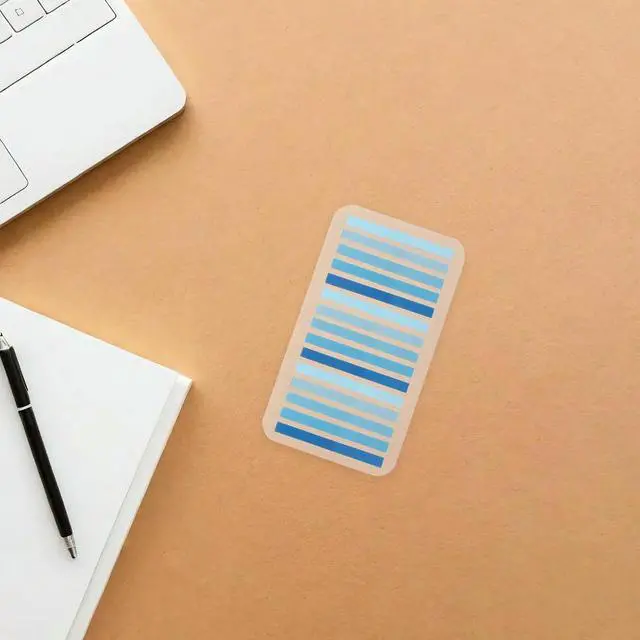 Main image of 5Sets Slim Precision Index Tabs Translucent Reusable Highlighter Strips Multicolored Annotation Tabs for Books Classifiers Study
