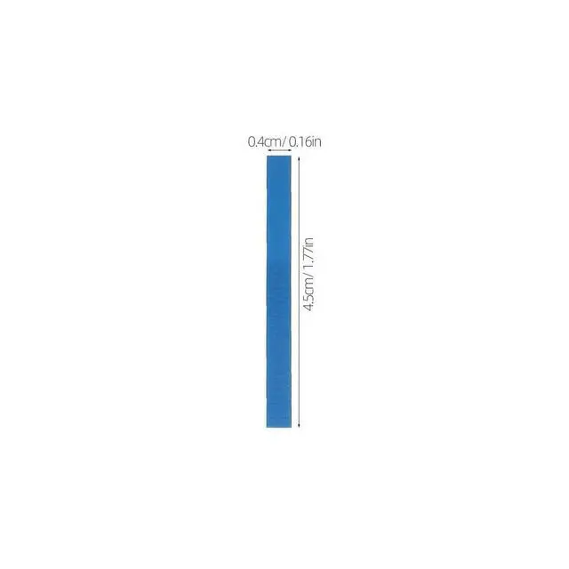 Alt view image 2 of 3 - 5Sets Slim Precision Index Tabs Translucent Reusable Highlighter Strips Multicolored Annotation Tabs for Books Classifiers Study