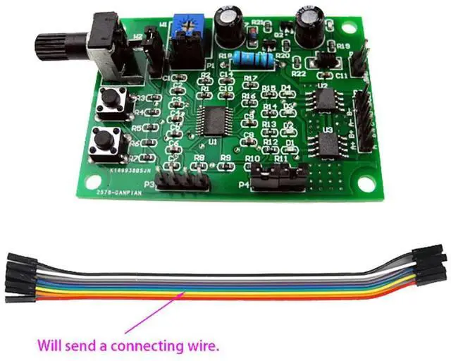 Alt view image 3 of 3 - DC 5V-12V 2-phase 4-wire Micro Stepper Motor Driver Mini 4-phase 5-wire Stepping Motor Speed Controller Module Board