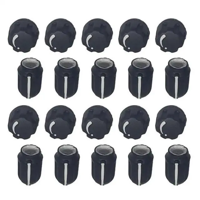 Alt view image 4 of 6 - Walkie-Talkie Radio Parts 10 Pairs Volume Knob For EP350 CP165 CP185 CP476 CP477 CP1300 CP1308 CP1208 CP1608 CB PRO PLUS Mo