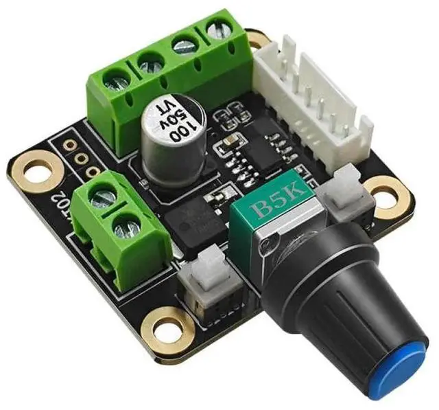 Alt view image 3 of 6 - 9-24V Pulse Generator Motor Speed Governor Stepper Motor Controller Forward/Reverse/Start/Stop Controller Motor Speed Regulator