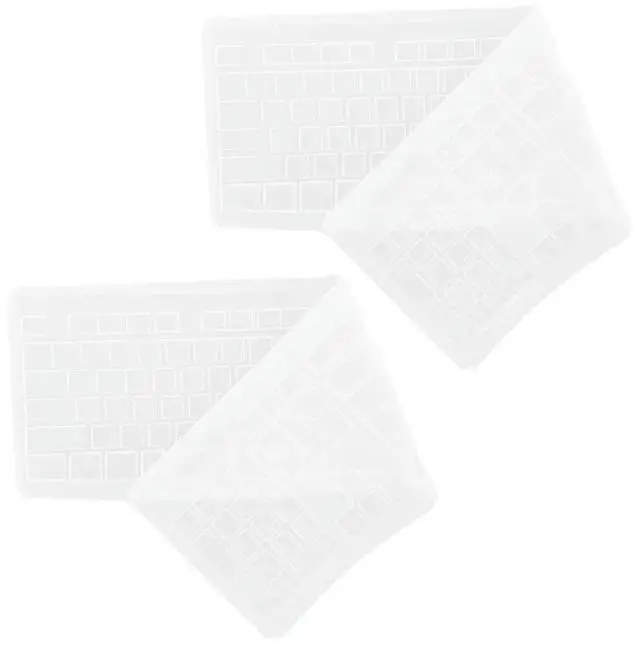 Main image of 2Pcs Silicone Keyboard Film Waterproof Protective Cover for Mk270 Dust Crumb Splash Resistant Soft Tough Material Rolle