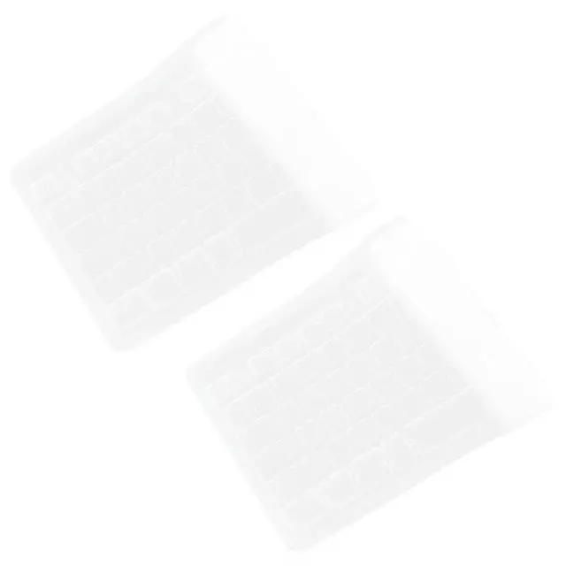 Alt view image 3 of 6 - 2Pcs Silicone Keyboard Film Waterproof Protective Cover for Mk270 Dust Crumb Splash Resistant Soft Tough Material Rolle