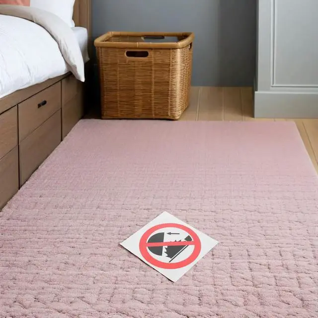 Main image of 2Pcs Do Not Touch Warning Stickers High Visibility Caution Decals Self Adhesive Safety Sign for Factories Hospitals Schools