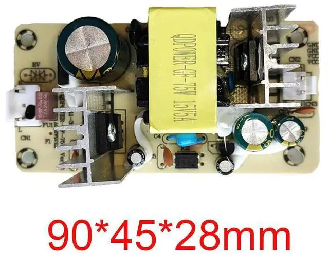 Alt view image 3 of 3 - Bare Power Module 15V 5A Switching Power Supply Module AC-DC Convertor AC100-240V to DC15V 5A 75W Step-down Power Supply Board