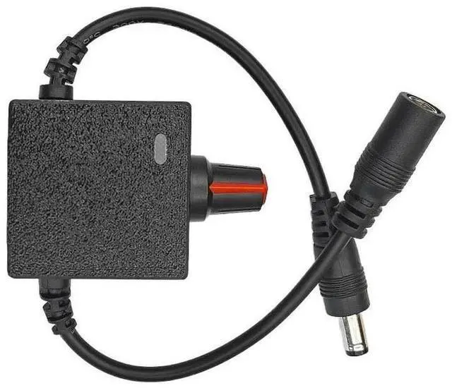 Alt view image 3 of 6 - DC4.5-24V 2A Motor Speed Regulator 5.5x2.1mm Male-Female Plug PWM Speed Controller Fan Speed Governor Double-wire Switch