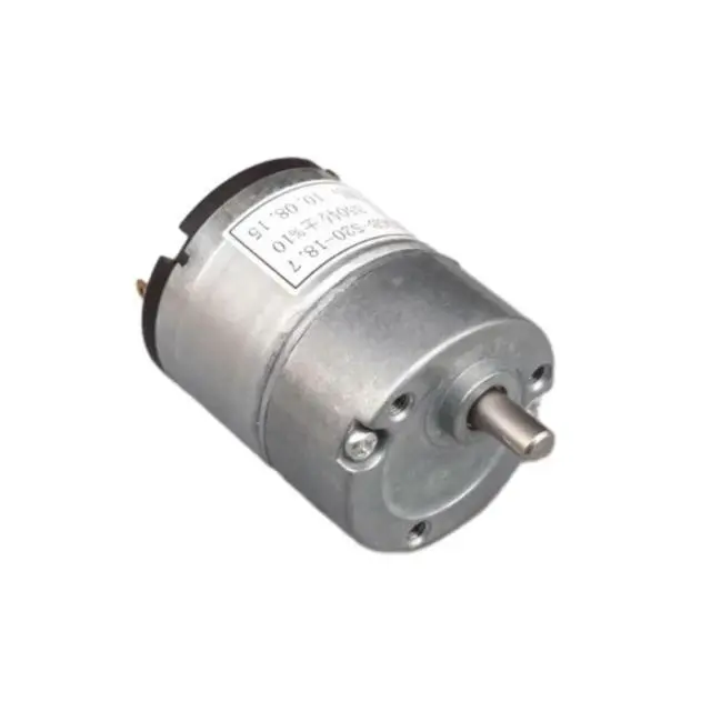 Alt view image 3 of 6 - 33GB-520 170-350 RPM Carbon Brush Motor DC6-12V Reducer Motor Gear Box l Gear Forward and Reverse DC Gear Motor