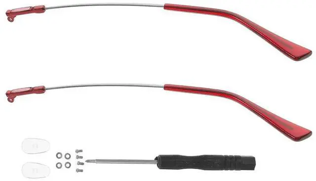 Main image of 1Pair l Eyeglasses Temple Replacement Lightweight Comfortable Wear Resistant Collision Proof Easy Install