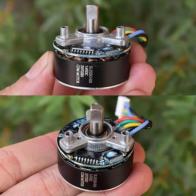 Alt view image 2 of 3 - TY3816B Brushless Motor 37.4mm 12V 4250 RPM Large Torque Strong Forward and Reverse Mini DC Motor PWM Speed for Fascial Gun