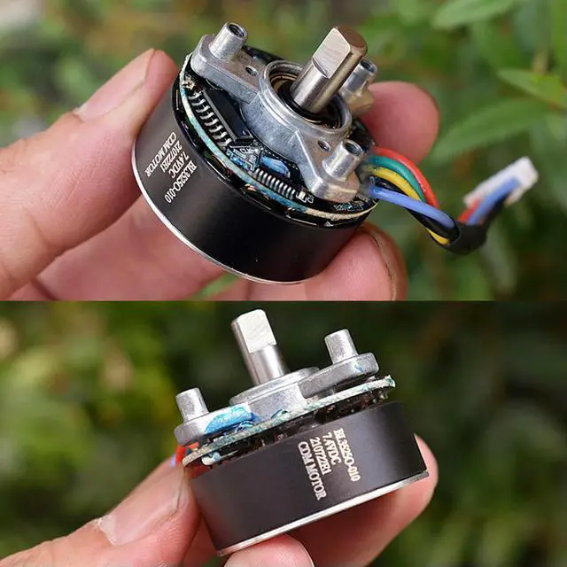 Alt view image 3 of 3 - TY3816B Brushless Motor 37.4mm 12V 4250 RPM Large Torque Strong Forward and Reverse Mini DC Motor PWM Speed for Fascial Gun