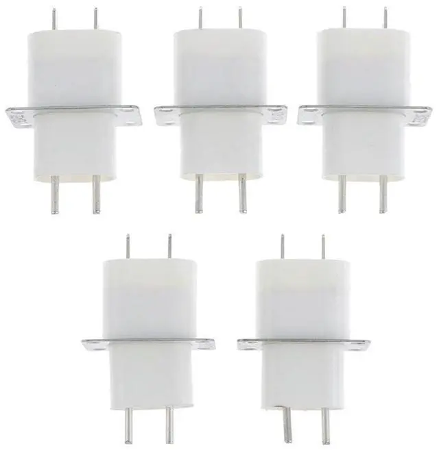 Alt view image 3 of 3 - Magnetron Socket Pin Microwave Oven Filament Socket Electronic Magnetron Pin has Penetrating Capacitor 10PCS