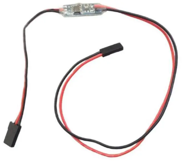 Alt view image 3 of 3 - Bi-directional Brushed ESC Motor 2.7A 1S Forward and Reverse Controller 3.3V-6V 10A Max Electronic Speed Controller for Winch
