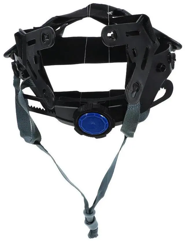 Alt view image 3 of 3 - Hard Hat Liner Insert Quick Adjust Knob Snap Design Soft Plastic Breathable Padding Universal Fit for Construction Safety Cap
