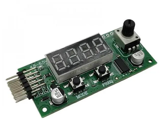 Alt view image 2 of 3 - RC Servo Tester with Digital Display Multi-Function ESC Motor Speed Controller 900-2100us 50/125/250Hz for Digital Analog Servo