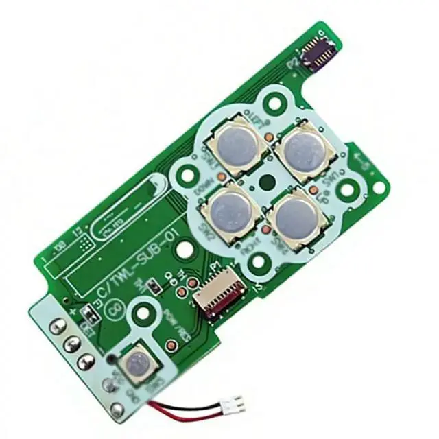 Alt view image 6 of 6 - Left Power Button Plate Board Cross Shape Steering Buttons Replacement For DSI